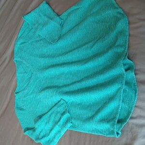 Eileen Fisher. Aqua color. Women's sweater